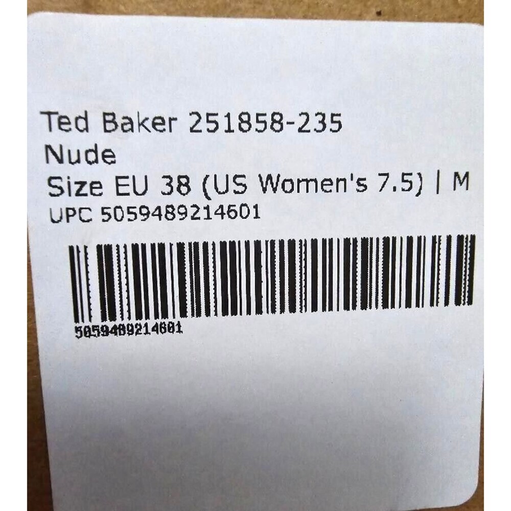 Ted Baker London Women's Ankle Strap Flat Nude Sandals Size  EU 38 /US 7… - Picture 14 of 14